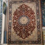 Tapis Double nœud, Soie, 1,98/1,37